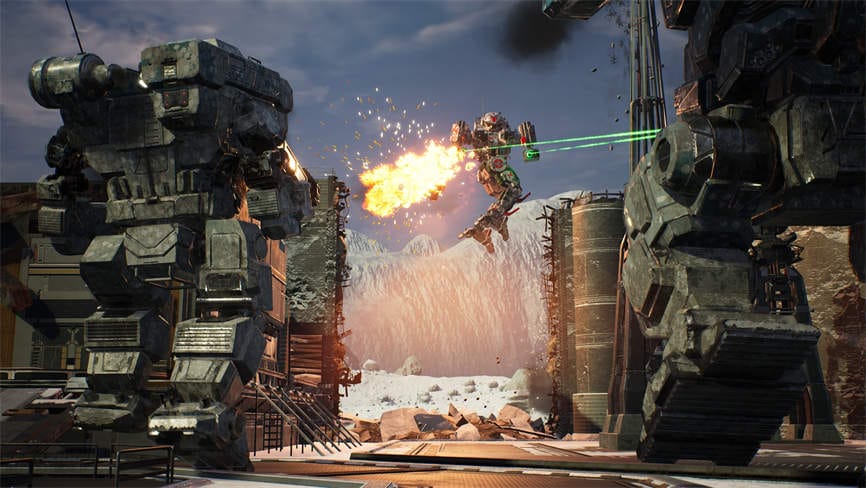 【支持联机】机甲战士5:雇佣兵/MechWarrior 5:Mercenaries（已更新至V1.1.355+支持联机+集成内天体的英雄+红隼枪骑兵的传说等全DLCs+游戏修改器）