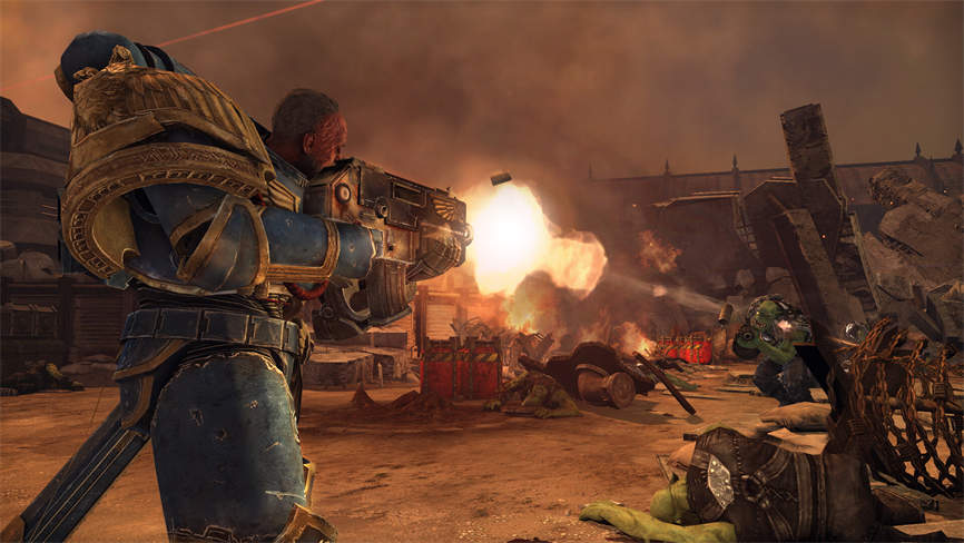 战锤40K:星际战士/Warhammer 40000:Space Marine(V1.0.1038.3669大师打造版+支持·联机+集成预购特典+全DLCs+Build.18808083升级档+支持手柄-官方无中文)插图 战锤40K:星际战士/Warhammer 40000:Space Marine(V1.0.1038.3669大师打造版+支持·联机+集成预购特典+全DLCs+Build.18808083升级档+支持手柄-官方无中文)